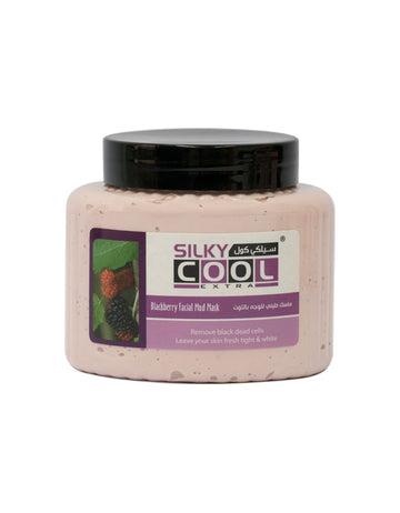 Silky Cool Facial Mud Mask 1000 Ml - Blackberry